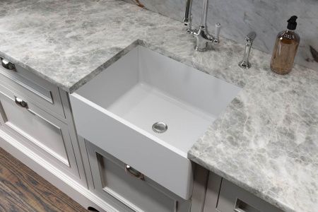 Раковина из искусственного камня Holbi HALLEY 2.02.012.44.4 50х40 встраиваемая цвет серый