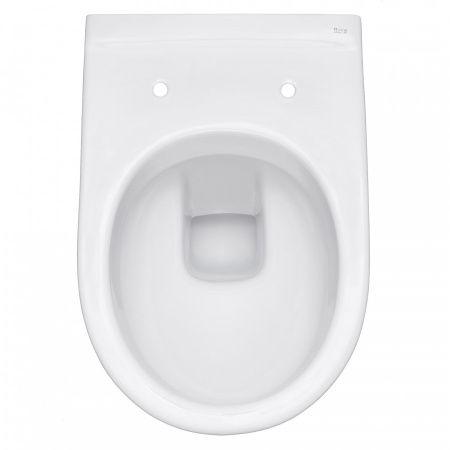 Чаша унитаза подвесная Roca Victoria 734630300R цвет белый без сиденья смыв торнадо