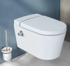 Унитаз подвесной Vitra Nest 5176B003-6233 белый с сиденьем микролифт безободковый смыв торнадо