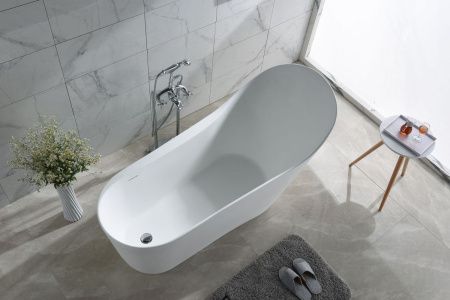 Ванна из искусственного камня Timo KIRSTI KIRSTI1785R 180х75 отдельностоящая овальная