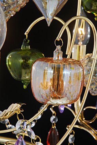 Люстра подвесная Arte Lamp Ricchezza (Риццхезза) A2011LM-6GO - фото 4