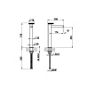 Смеситель Gessi Anello 63306#031 на раковину хром