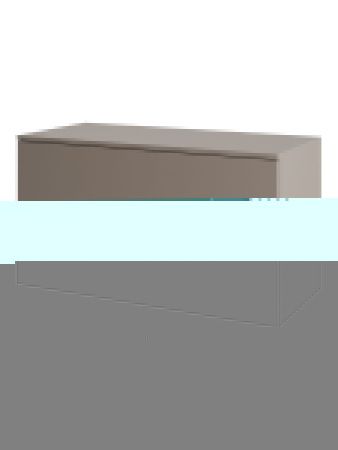 Тумба под раковину Orange Line Li-100TuLMDF 100х50 подвесная цвет серый