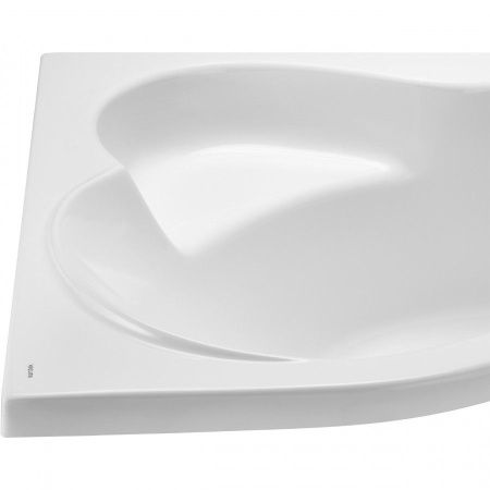 Ванна акриловая Santek Ибица 1WH112034 150х100 пристенная асимметричная без каркаса