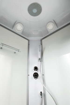 Душевая кабина AvaCan L980 80х80 четверть круга с крышей ориентация универсальная