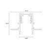 Шинопровод магнитный встраиваемый Hesby Lighting ElDeko (ЕлДеко) HSBL_0184