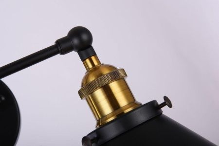 Бра Lumina Deco Gubi (Губи) LDW B018-2 BK