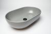 Раковина из сантехнического фарфора Galassia Dream 7308GM 60х40 накладная цвет серый