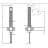 Смеситель Gessi Gessi316 54109#707 на раковину черный