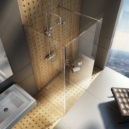 Душевой уголок Ravak Walk-In GW1CG7C00Z1 120х90 стекло прозрачное профиль хром без поддона