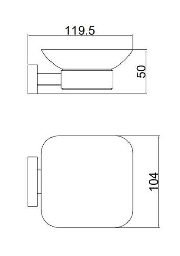 Мыльница BELZ B90402 - фото 2