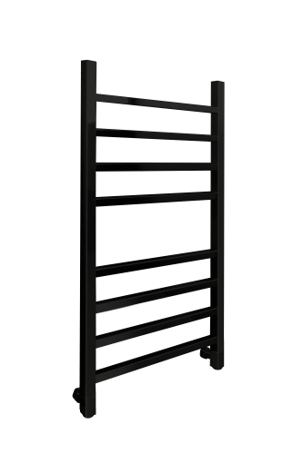 Полотенцесушитель Indigo Aletto LALWPF80-50BR 53х84 водяной черный муар - фото 4