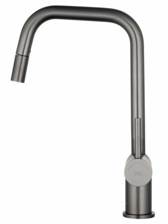 Смеситель для кухни Wonzon & Woghand WW-6018-BGG на мойку серый