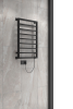 Полотенцесушитель электрический Indigo Crete DGC80-50BRRt 55х80 черный