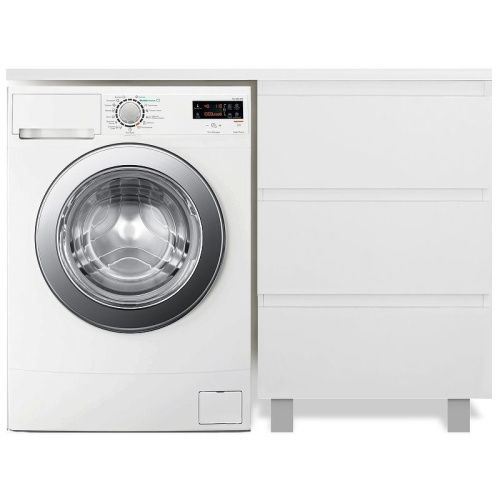 Тумба с раковиной Эстет Dallas Luxe 130 ФР-00002271 60х50 напольная цвет белый