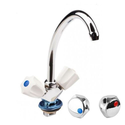 Смеситель для кухни Сантаком 120117с на мойку хром - фото 2