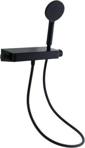 Смеситель для душа Allen Brau Fantasy 5.11002-31 настенный черный с термостатом