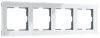 Рамка на 4 поста Werkel Acrylic (Ацрылиц) 4690389190520