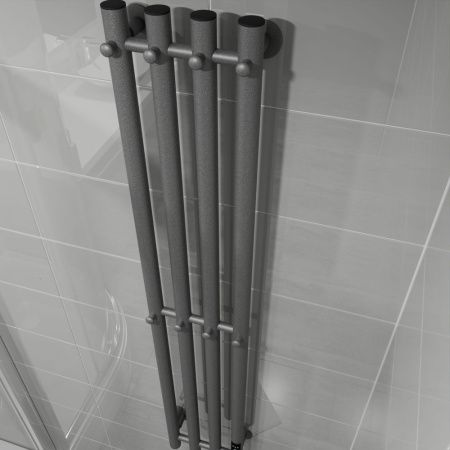 Полотенцесушитель электрический Altasan Арго Арго12021Г 20х120 серый