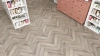 SPC ламинат Alpine Floor Chervon Alpine ECO 18-8 MC Дуб Исида Chevron толщина 0.5 см 43 класс 600х127