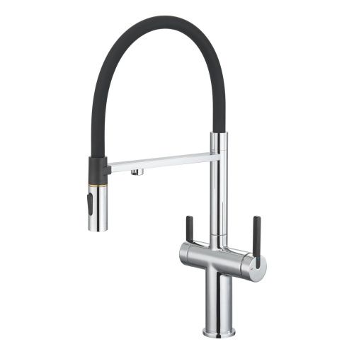 Смеситель для кухни Rose R458 на мойку хром - фото 2