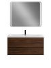 Тумба под раковину Art&Max Family-M Family-M-1000-2C-SO-BO 100х50 подвесная цвет коричневый