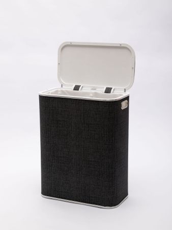 Корзина для белья Geralis Вamboo Gray BBH-B