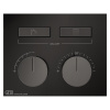 Смеситель для душа Gessi Hi-Fi 63004#706 встраиваемый в стену черный с термостатом (внешняя часть)