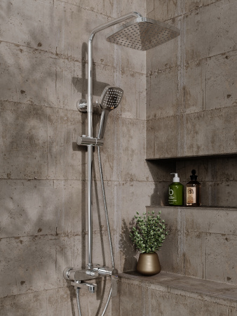 Душевая стойка Orange Otto M22-811cr настенная цвет хром