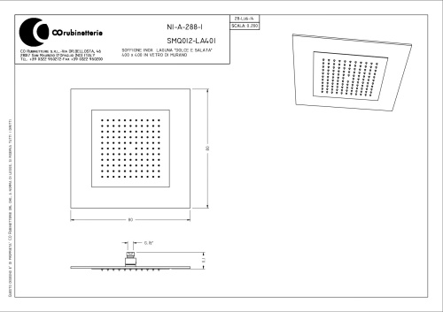 Душевая головка Graffio Laguna LA401NO40NEO цвет матовое золото - фото 2