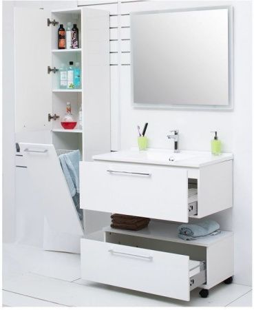 Зеркало с подсветкой De Aqua Сити CIT 405 100 100х80 подвесное