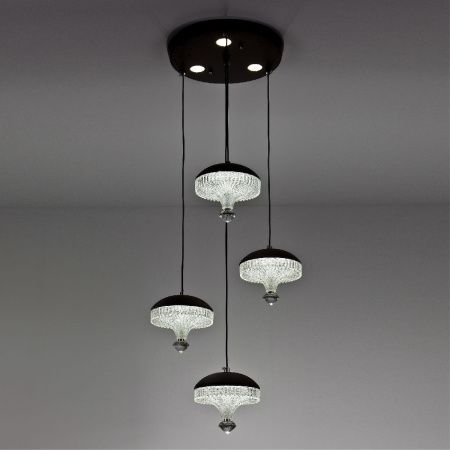 Люстра каскадная LED4U 2067 coffee