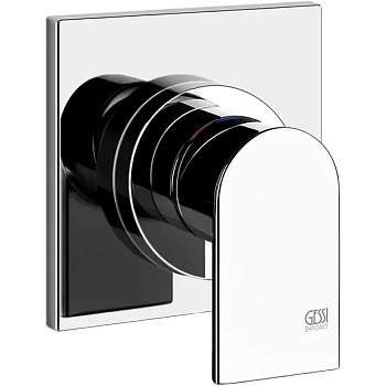 Смеситель Gessi Emporio Via manzoni 38722#031 встраиваемый в стену хром без термостата