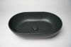 Раковина из сантехнического фарфора Galassia Dream 7308NEMT 60х40 накладная цвет черный