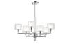 Люстра на штанге Crystal Lux Maestro (Маестро) MAESTRO SP-PL5+5 CHROME