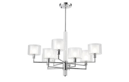 Люстра на штанге Crystal Lux Maestro (Маестро) MAESTRO SP-PL5+5 CHROME