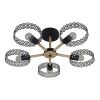 Люстра на штанге Escada Banjo (БанДжо) 679/5P Black