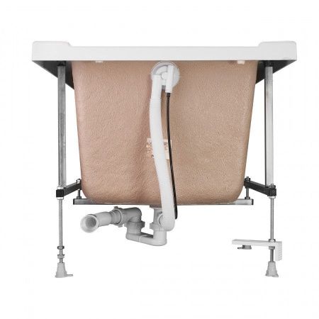 Ванна акриловая Santek Санторини 1WH302487 170х70 пристенная прямоугольная без каркаса