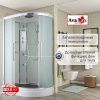 Душевая кабина AvaCan EM EM2912L 120х90 асимметричная с крышей ориентация левая