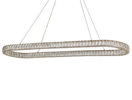 Люстра подвесная Newport 8580 8580/140 C oval gold