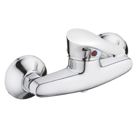 Смеситель для ванны и душа Cron CN2001 настенный хром