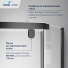Душевой уголок RGW Passage (Пассаж) 78088399-14 90х90 стекло прозрачное профиль черный без поддона