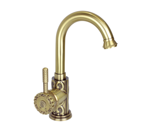 Смеситель Bronze de Luxe WINDSOR 10127 на раковину бронза - фото 2