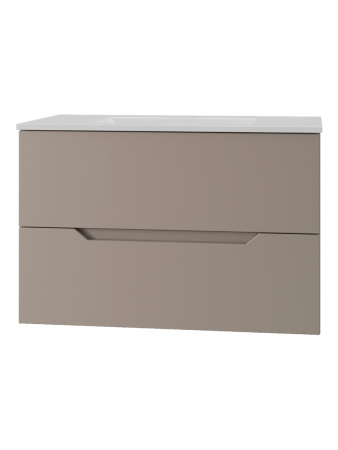Тумба с раковиной Orange Line Li-80TuL+Ra 81,5х46,5х54,1