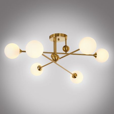 Люстра потолочная Myfar STACY (СТАЦЫ) MR1010-6C