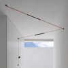 Трековый однофазный светильник Denkirs Belty linear (Белты линеар) DK5576-BK