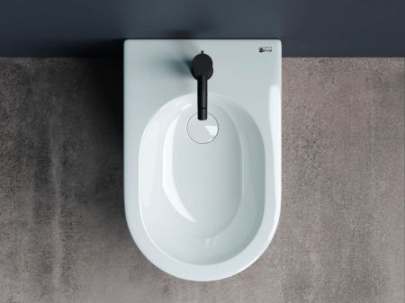 Биде напольное Ceramica Nova STAR CN1906 цвет белый
