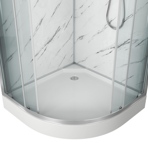 Душевая кабина Niagara Luxe 7702M 100х100 четверть круга - фото 2