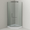 Душевой уголок Agger A03-090MCR 88х88 стекло матовое профиль хром глянцевый с поддоном