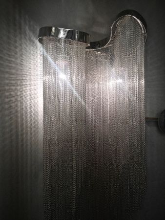 Светильник настенный Delight Collection Stream (Стреам) KM011W-2 aluminum